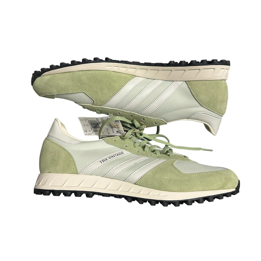 Adidas TRX Vintage Mens Halo Green Cream White Retro Sneakers GX4581 Size 13 NWT