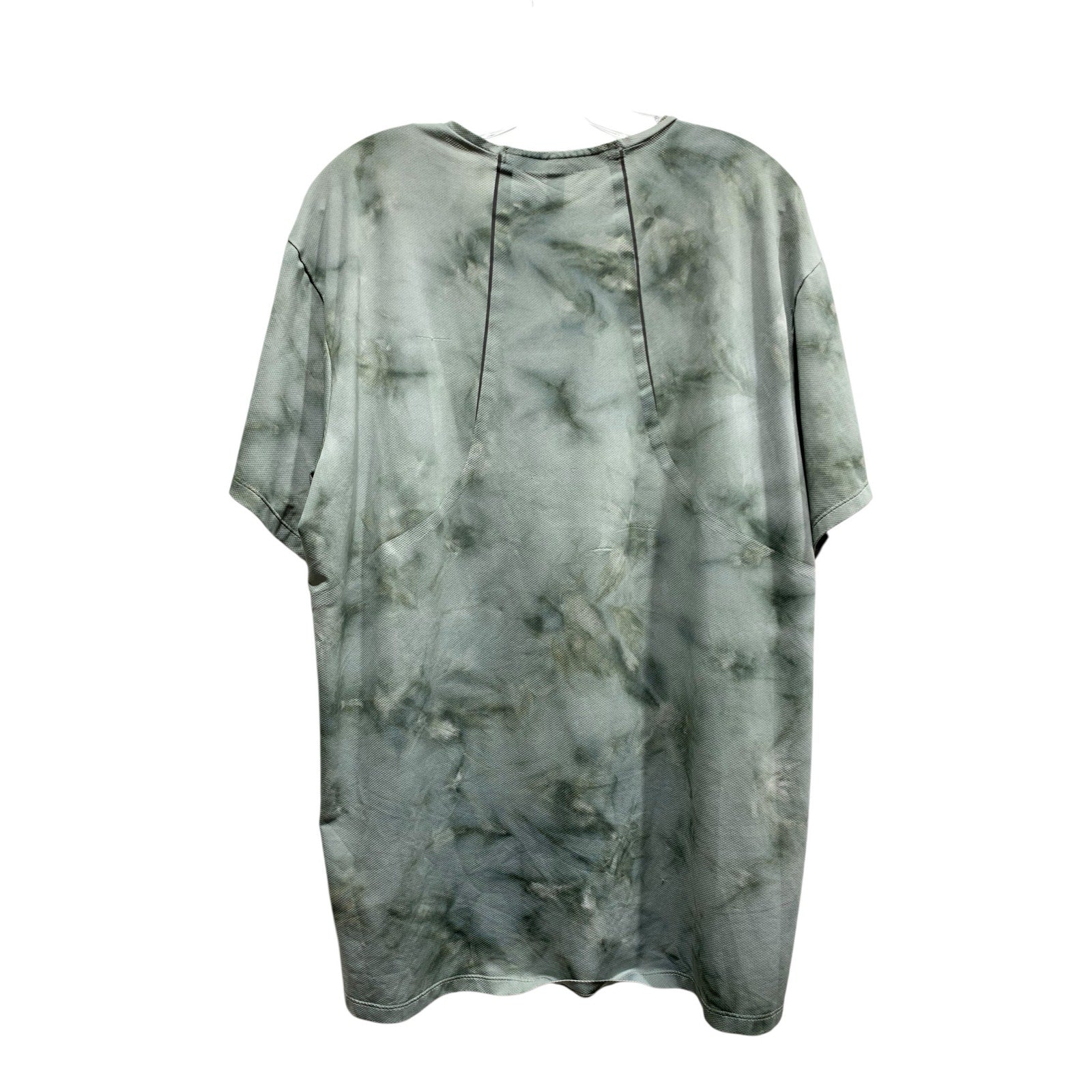 Lululemon Fast and Free Short Sleeve Tee Men's SZ XL Green tie-dye