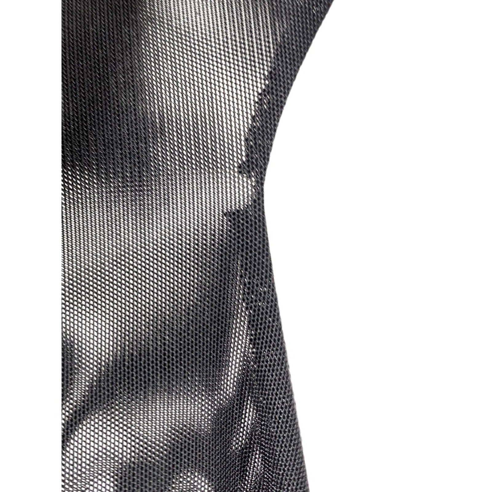 Rag and Bone Draped Mesh Strap Grey and Black Dress Women Size 6
