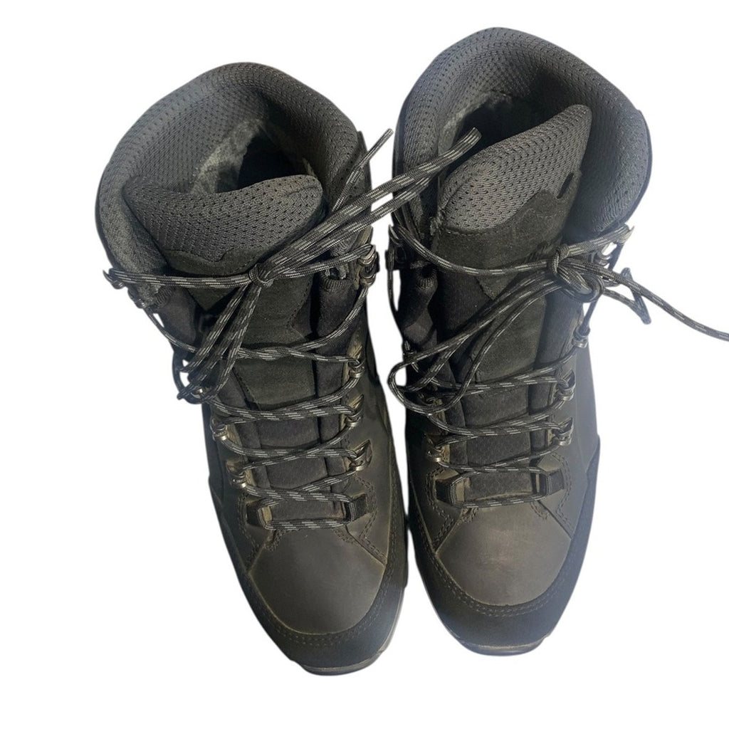 HANWAG Men's Black Leather Gore-Tex Hiking Boots Vibram Sole