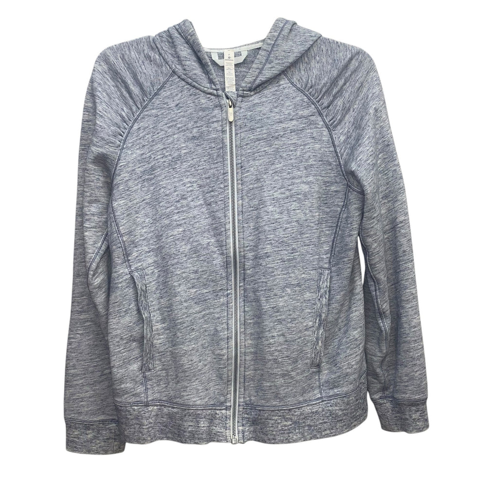 Lululemon Cool & Collected Jacket Heathered Space Dyed Nimbus sz 8