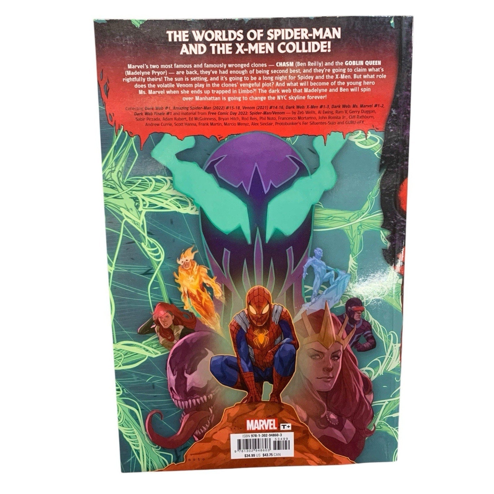 Amazing Spider-man: Dark Web Omnibus by Zeb Wells (English) Paperback Book