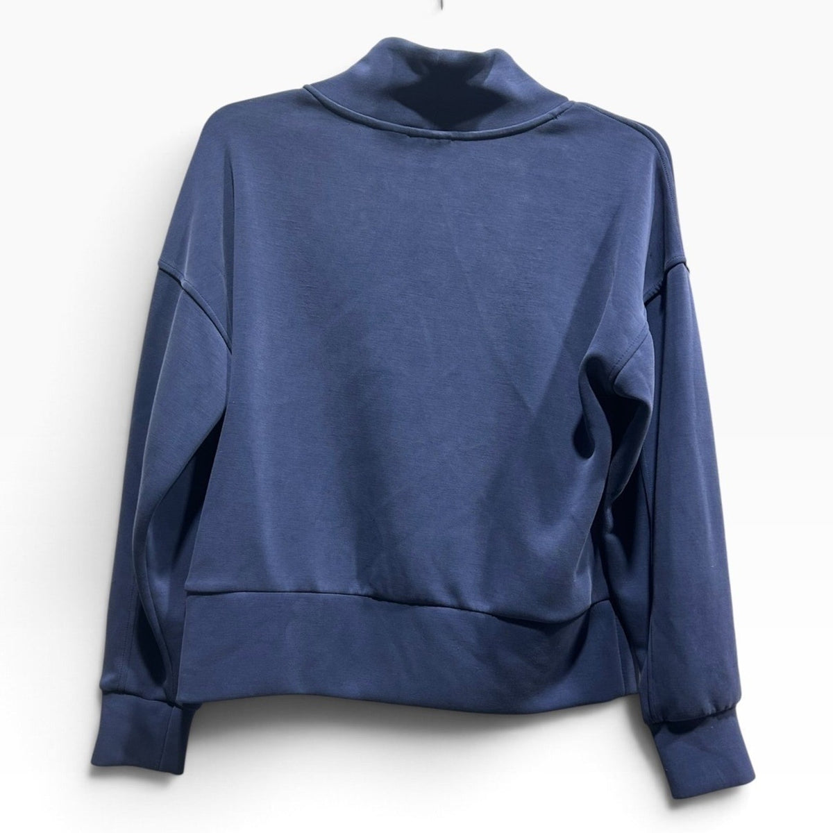 Bailey 44 Navy Blue Mock Neck Soft Knit Modal Sweatshirt & Pants Set small