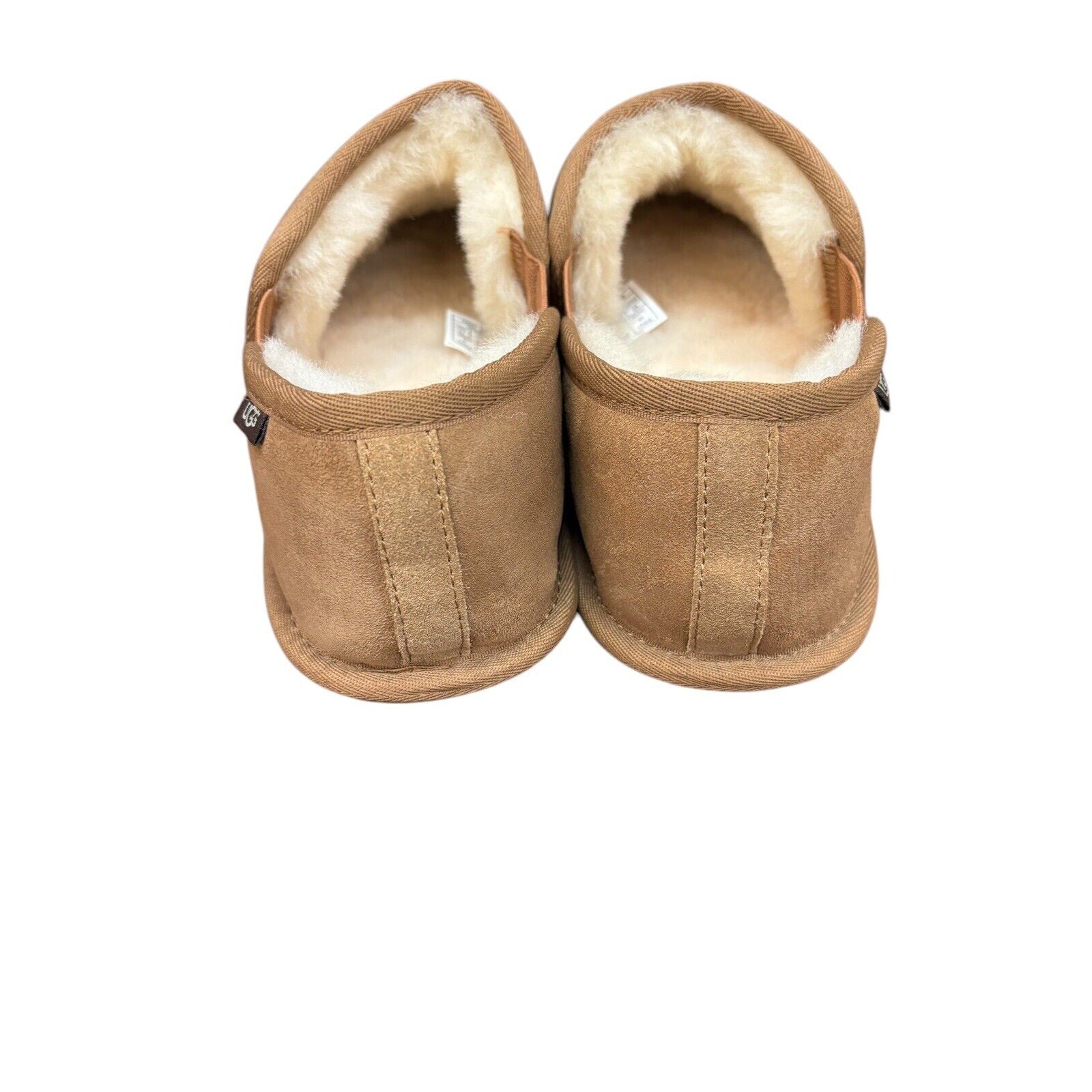 Ugg Australia Leisure Slip On Brown Lined Slippers Shoes Casual Mens Sz 11