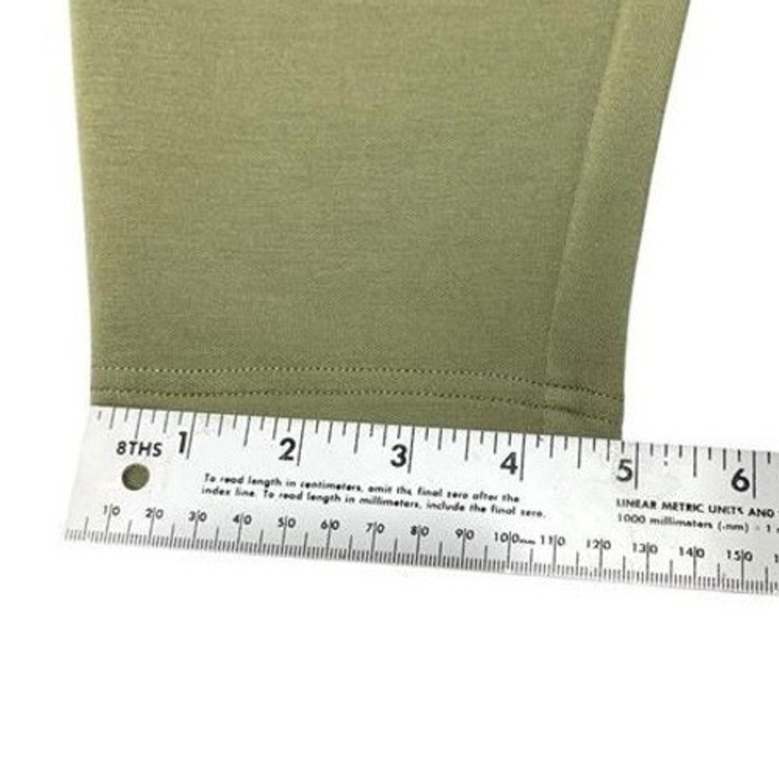 Varley DoubleSoft Varley Slim Pant 25" Olive Green High Rise Sweatpants Small