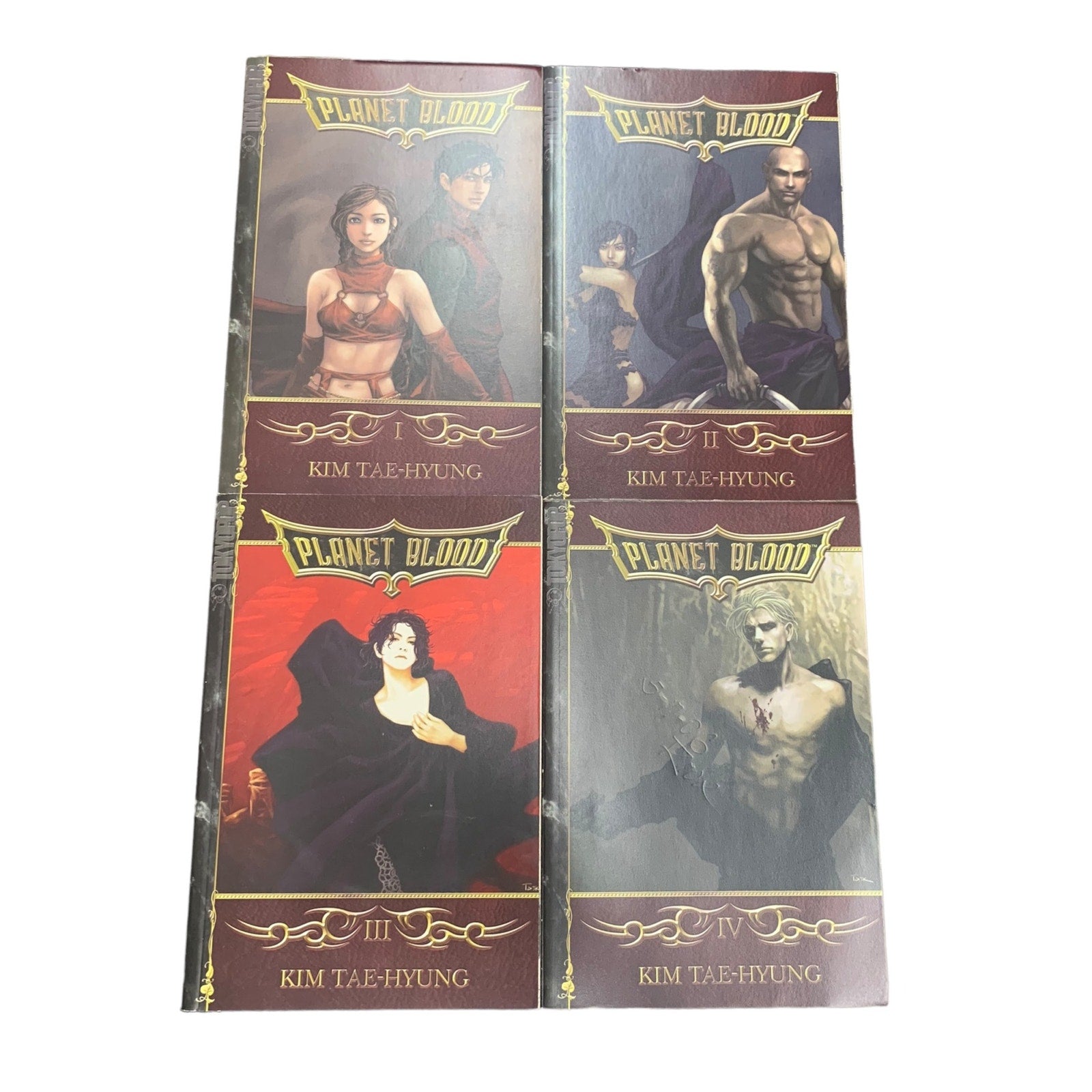 Planet Blood Manga Volumes 1-4 English By Kim Tae-Hyung