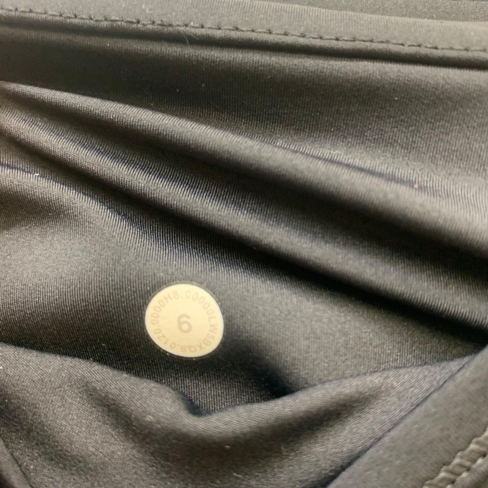 Lululemon Fast and Free High-Rise Crop II 23" *Non-Reflective sz 6 Black