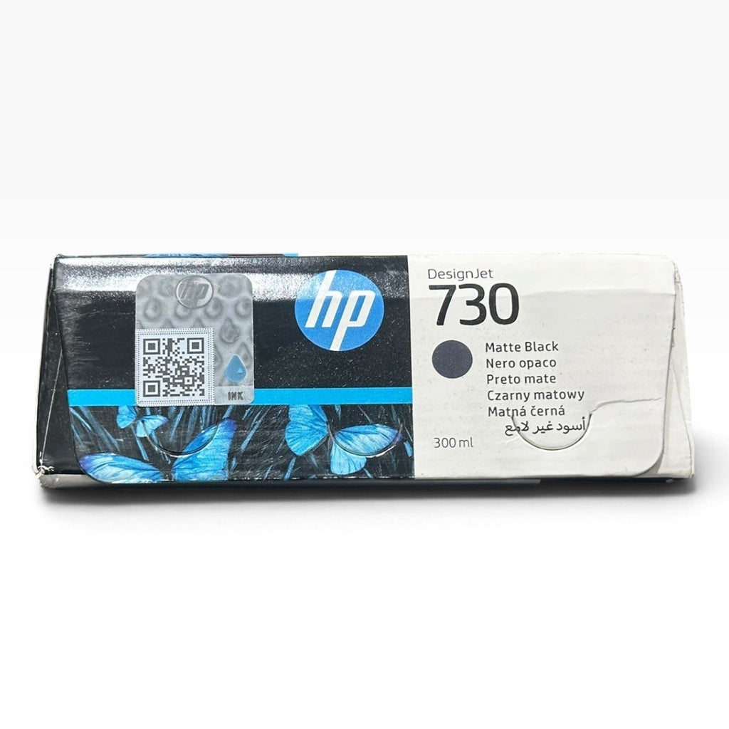 Sealed HP 730 Matte Black DesignJet Ink 300ml P2V71A T1600 T1700 T2600 Jan 2028