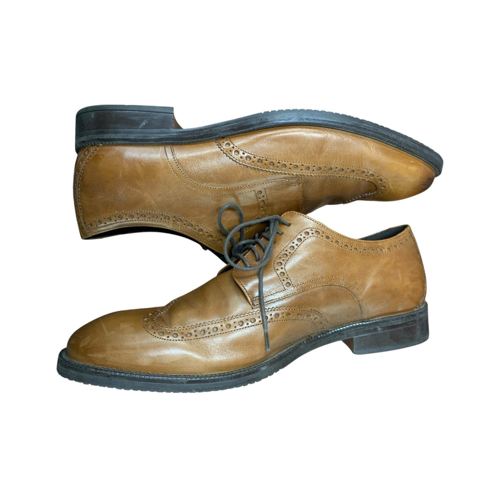 Cole Haan Modern Essentials Wingtip Oxfords SIZE 11 Brown British Tan