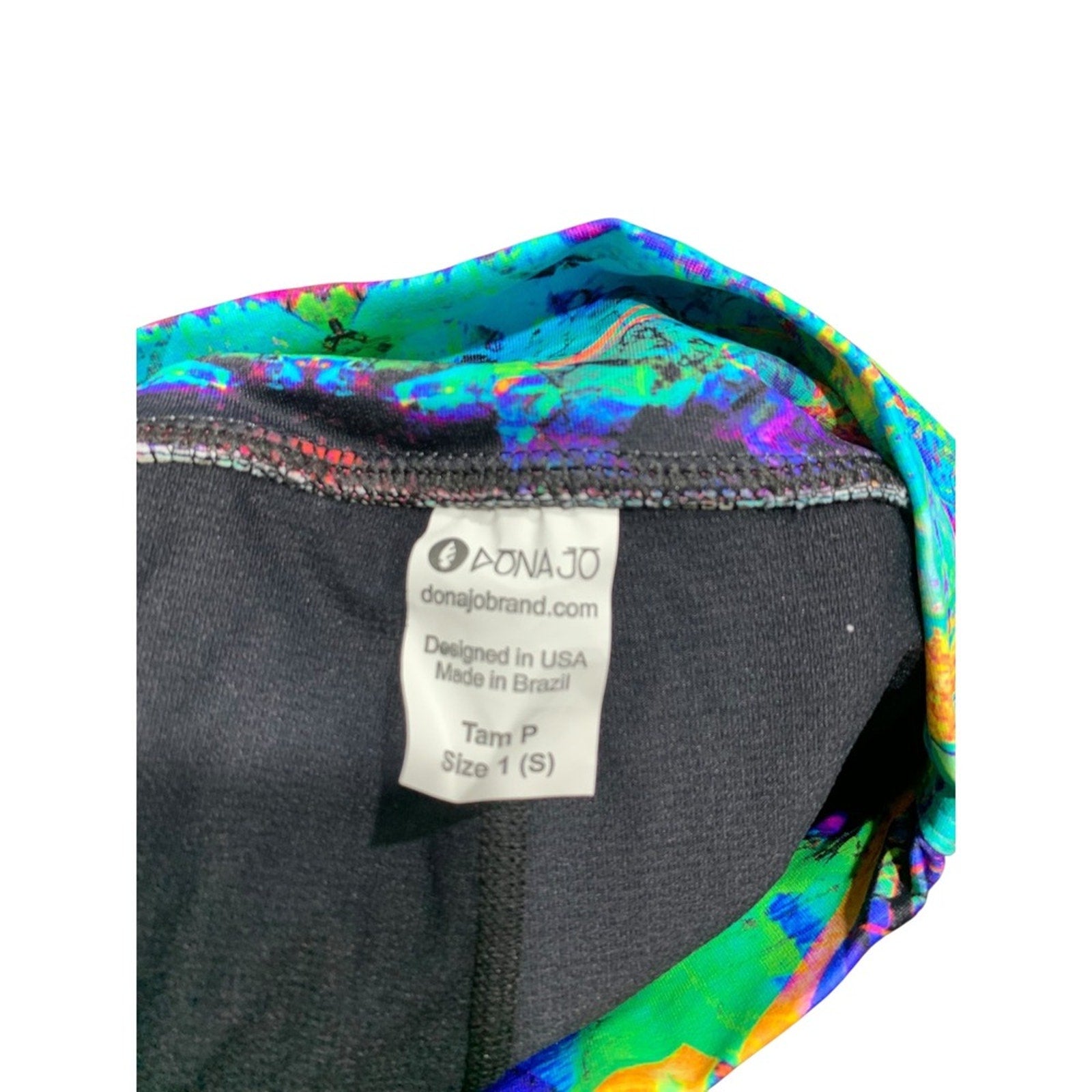DONA.JO Skirt Size S Surreal Multicolor Athletic Skort Activewear Women