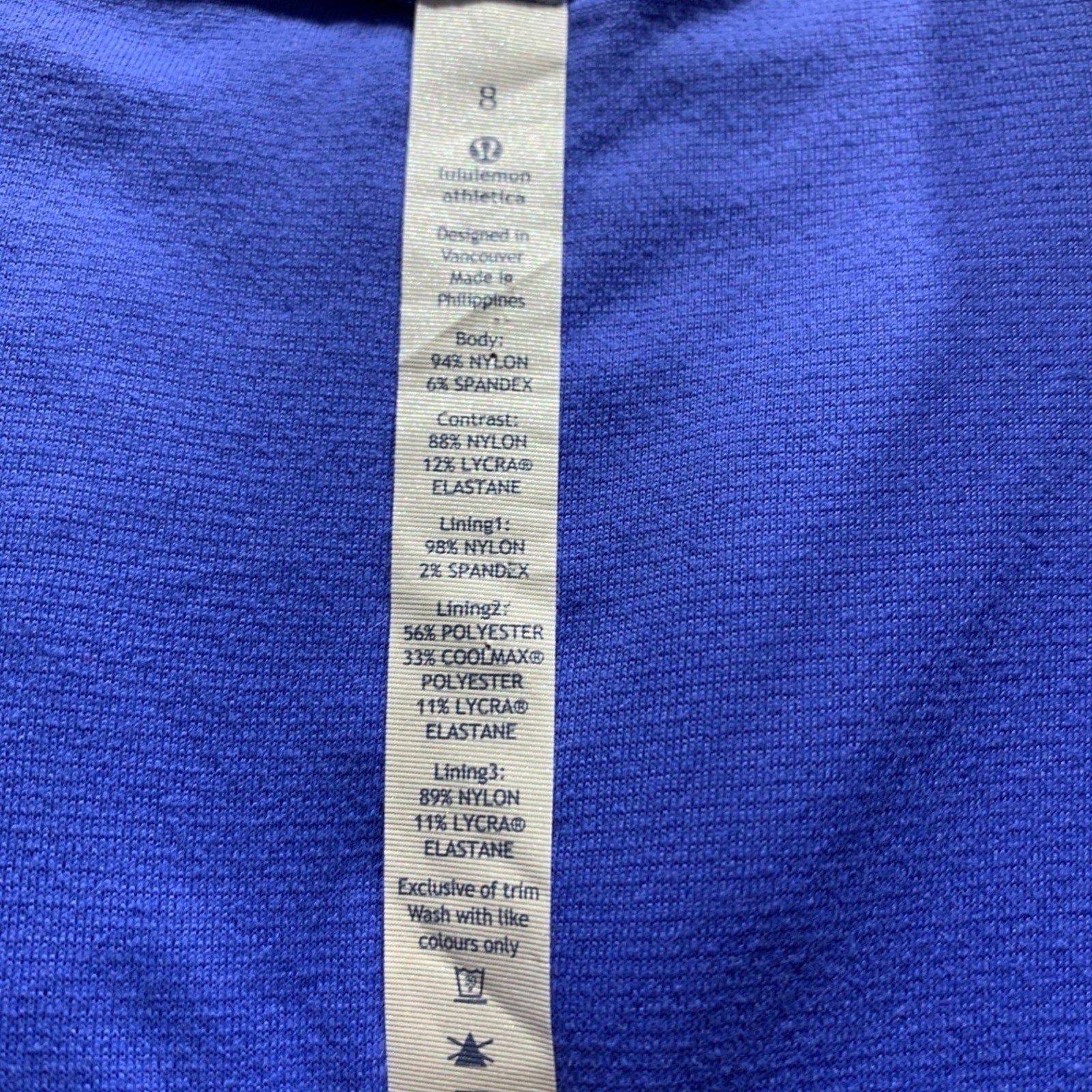 Lululemon In Flux Jacket Hoodie Women's Size 8