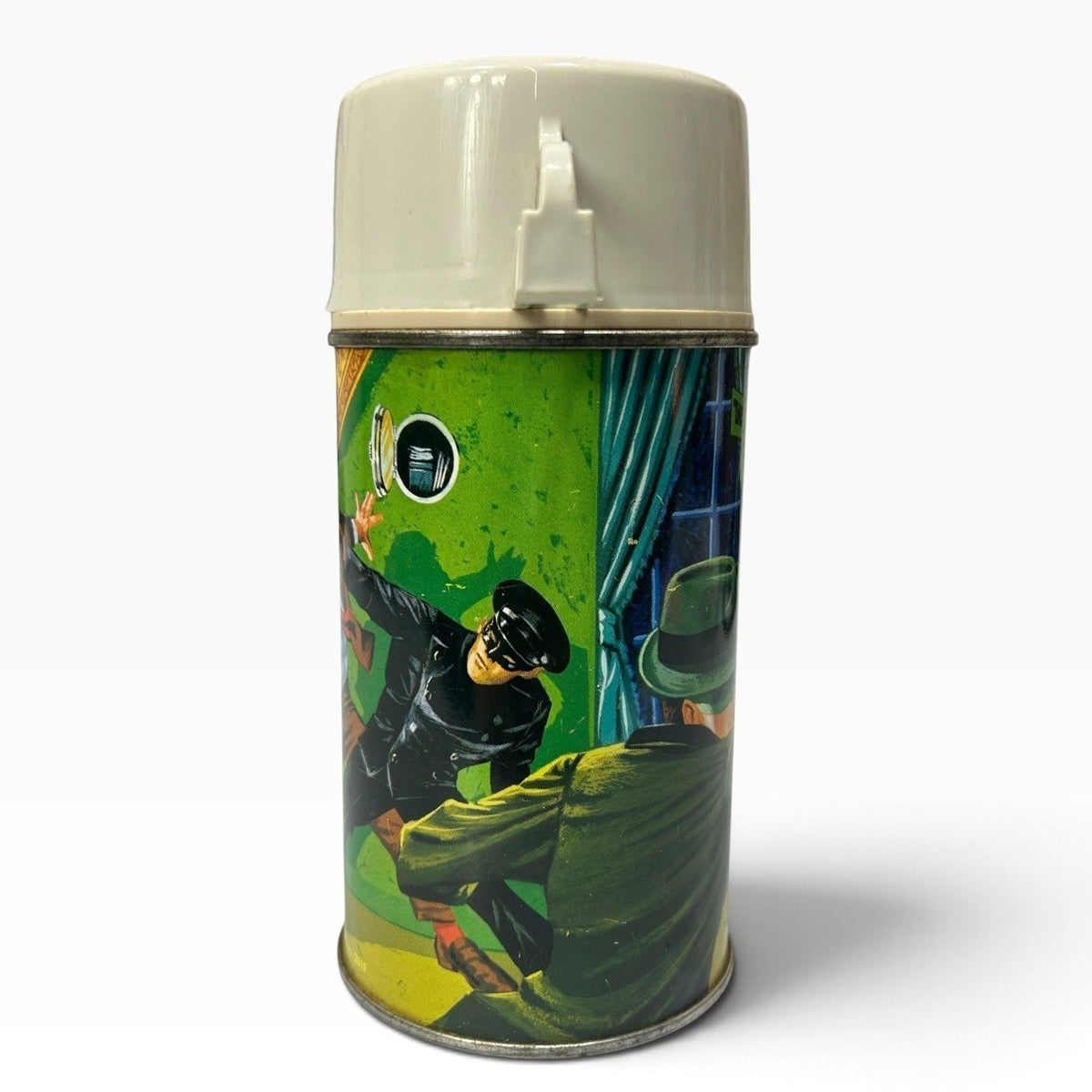 Vintage 1967 The Green Hornet Thermos No 2819 TV Show Collectible Kato Bruce Lee
