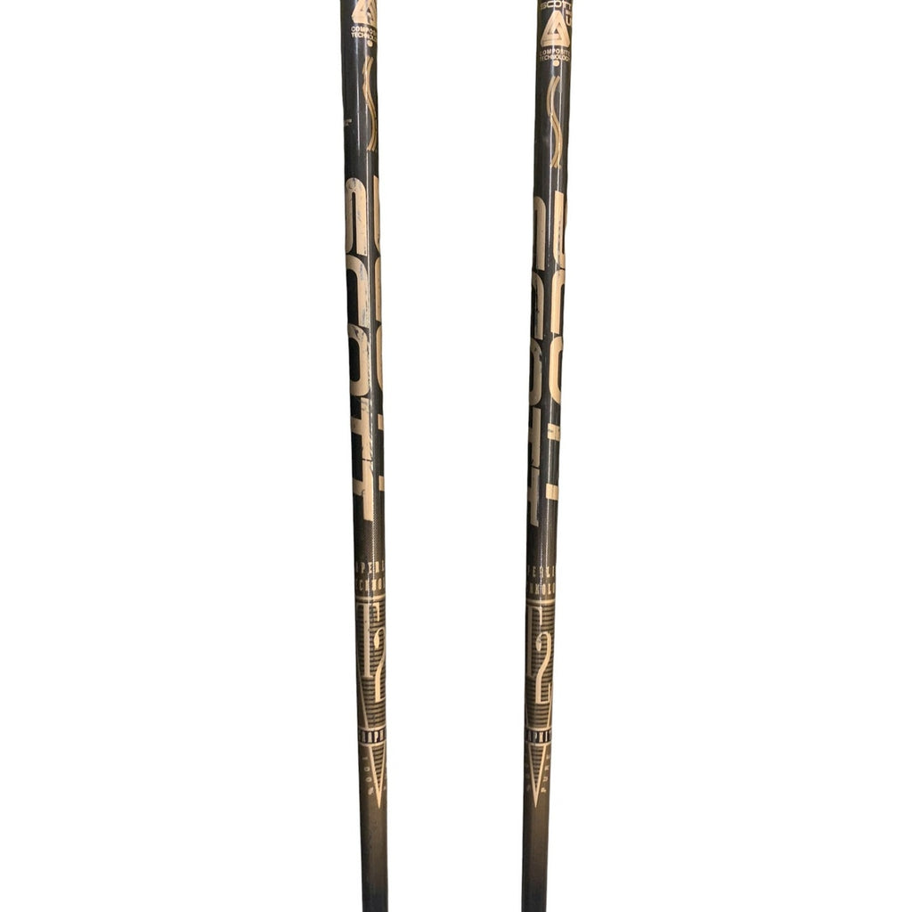 Scott Graphite Ski Poles 52" Black and Gold