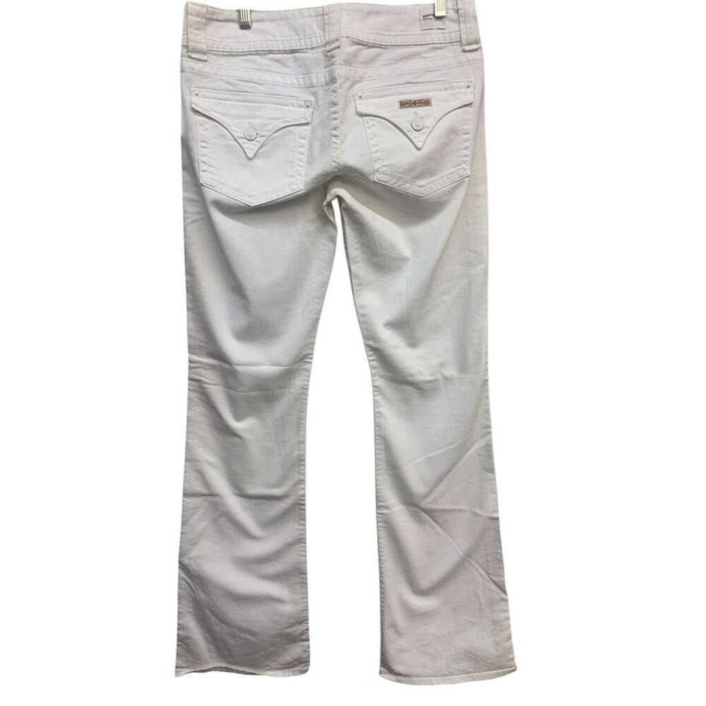 NWT HUDSON Signature Bootcut White SZ 29 Wide Leg