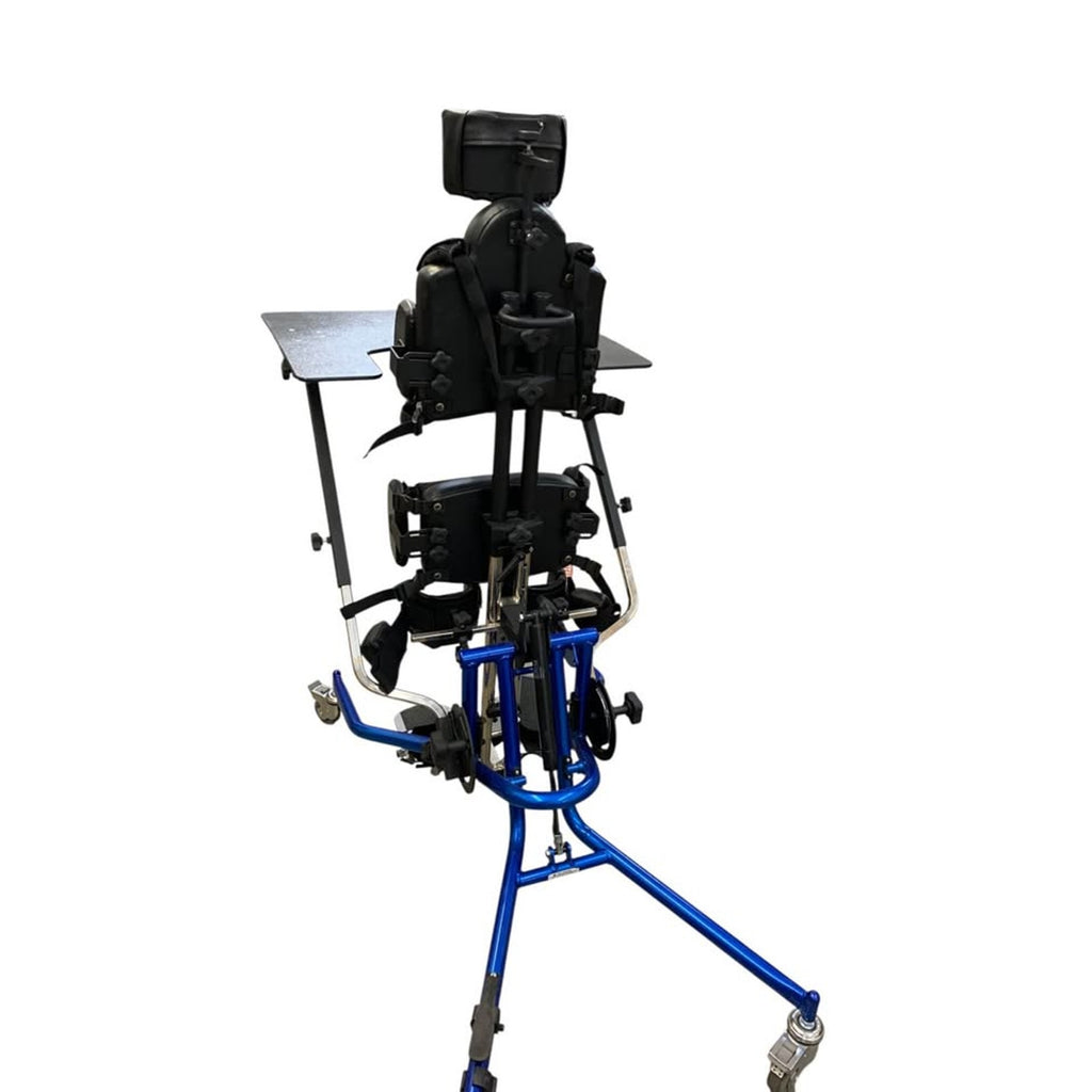 Adaptive Standing Frame w/ Tray & Support Harness – Medical Mobility Equipment
