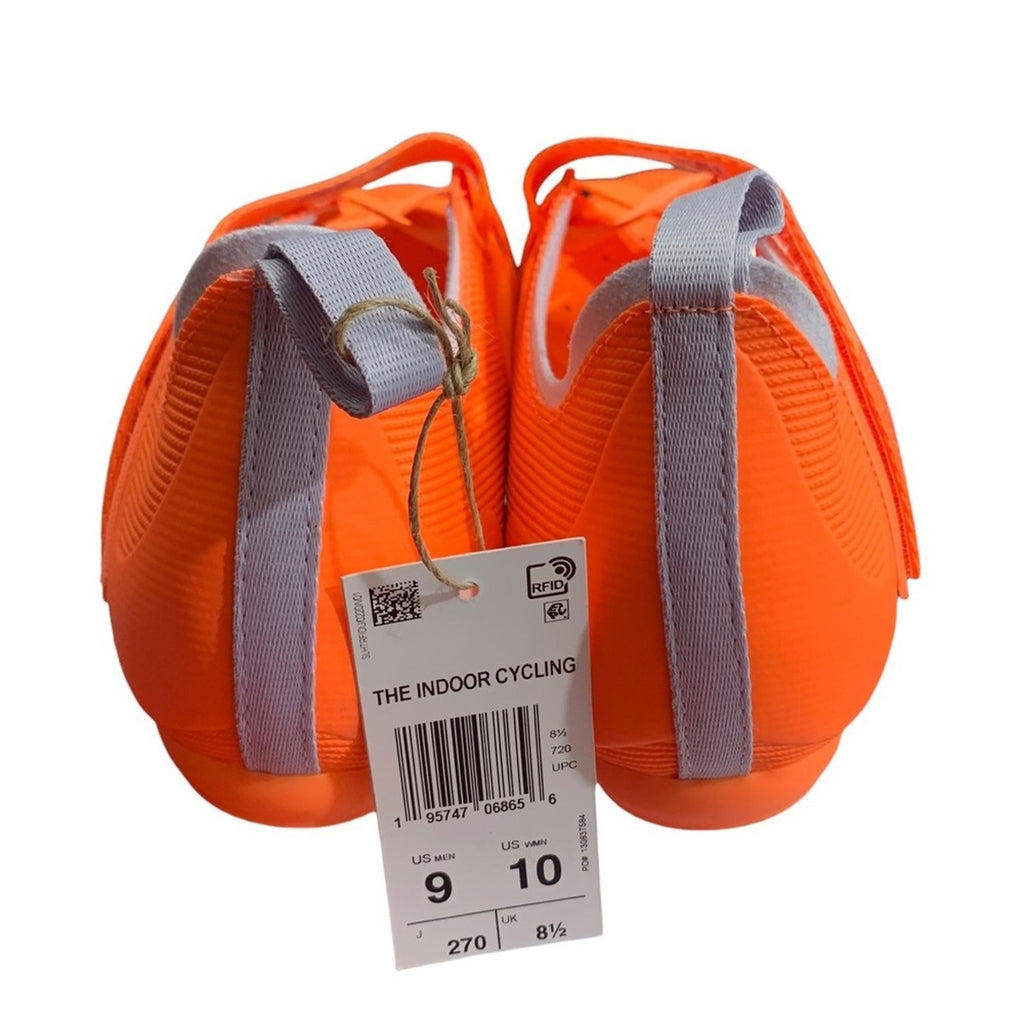 Adidas The Indoor Cycling Shoes Orange Men's Size 9 Women's 10 Cleats
