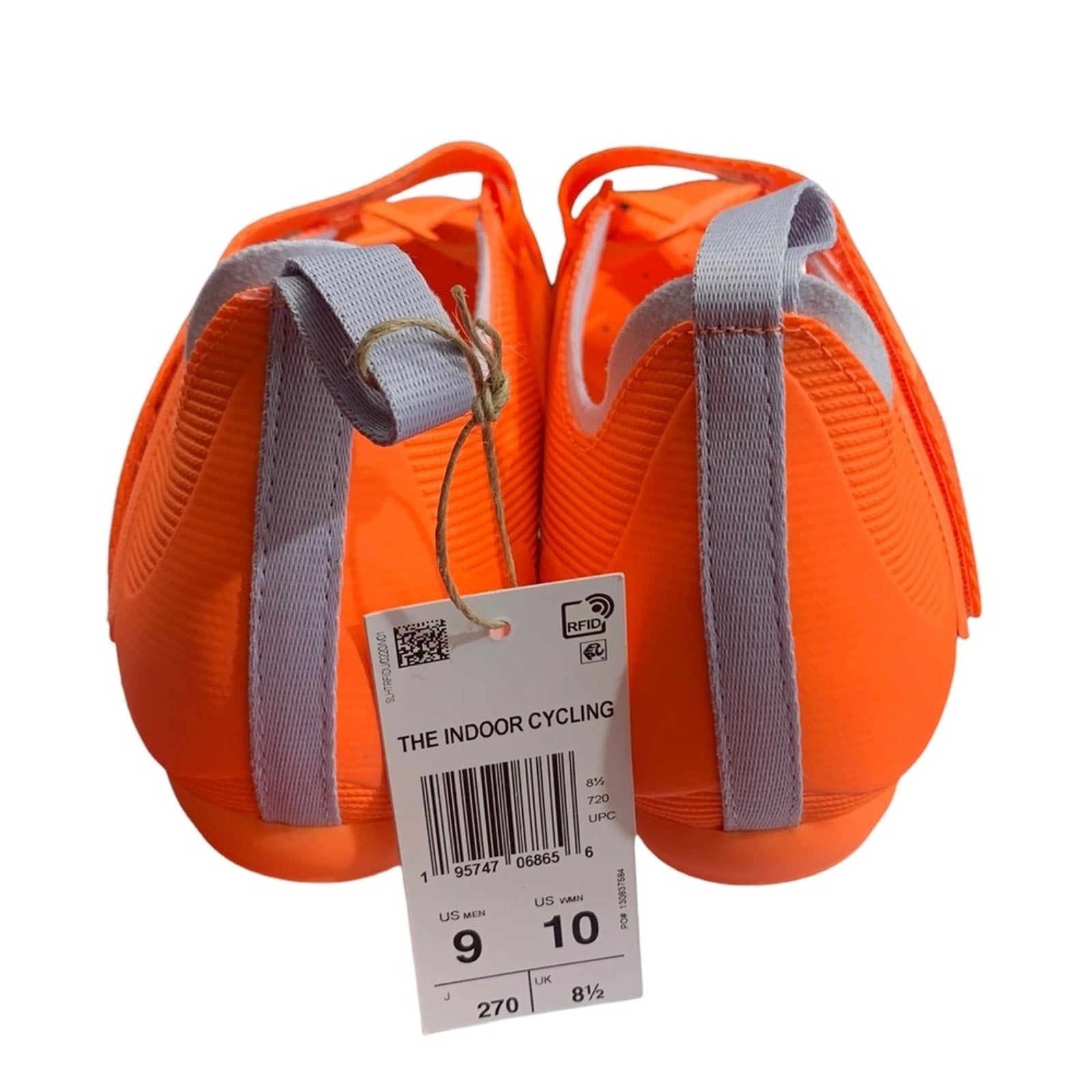 Adidas The Indoor Cycling Shoes Orange Men's Size 9 Women's 10 Cleats