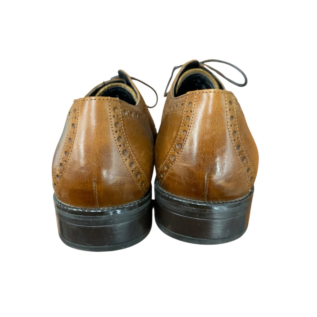 Cole Haan Modern Essentials Wingtip Oxfords SIZE 11 Brown British Tan