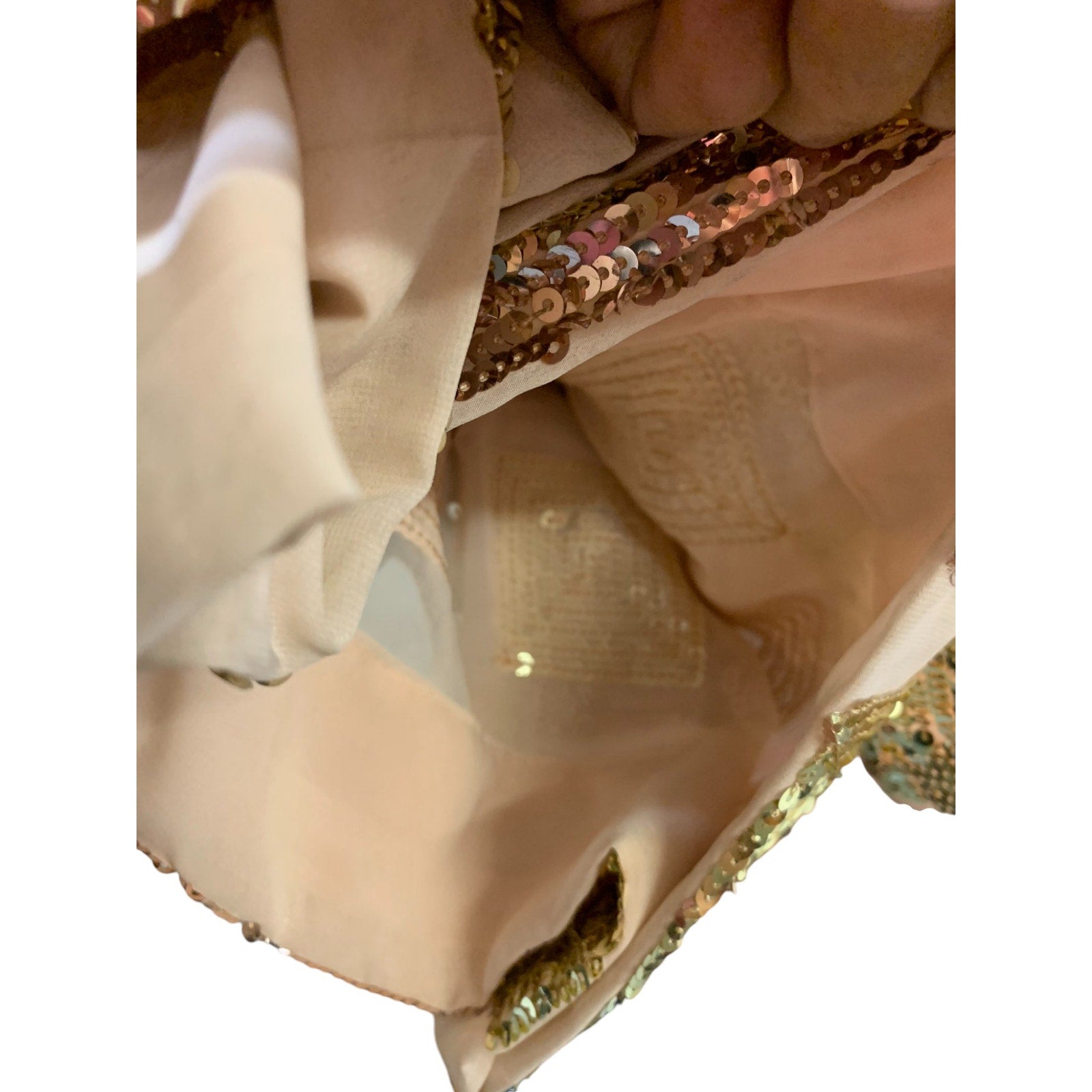 Rose Gold Skirt with Gold Top