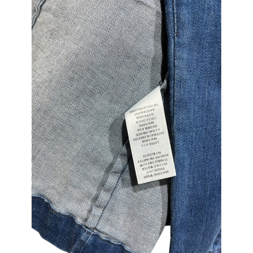 Frank & Eileen Denim Blazer Jacket Est 1947 Blue Cotton Medium M