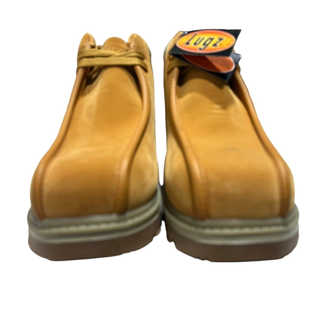Lugz Pathway Golden Wheat Cream Gum Moc Toe Boots Mens 10 workwear utility
