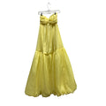 Hello Molly Unforgettable Style Strapless Maxi Dress Yellow US 2 Summer