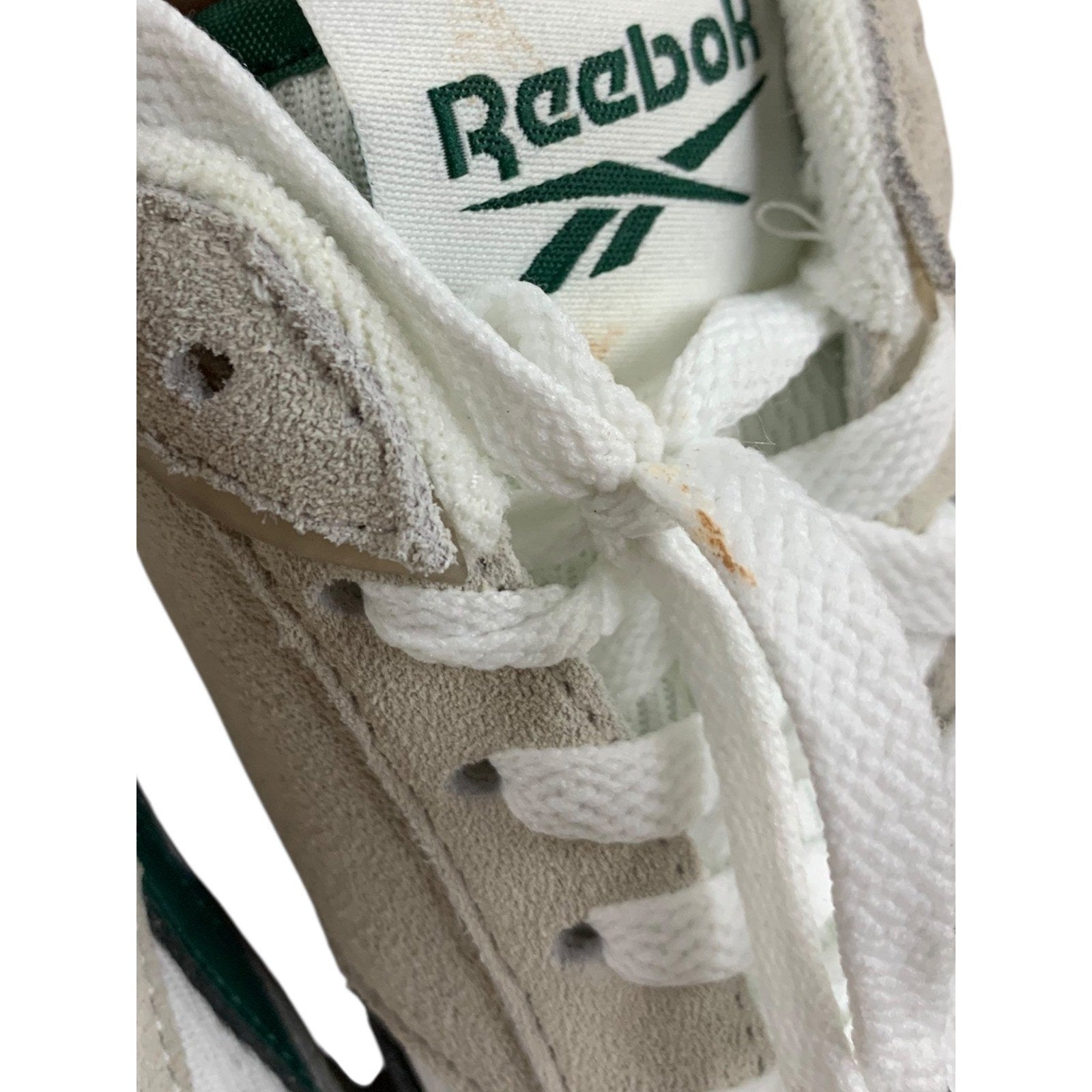 Reebok Galaxy 16 Mens Size 7.5 White Green Running Walking Casual Sneakers