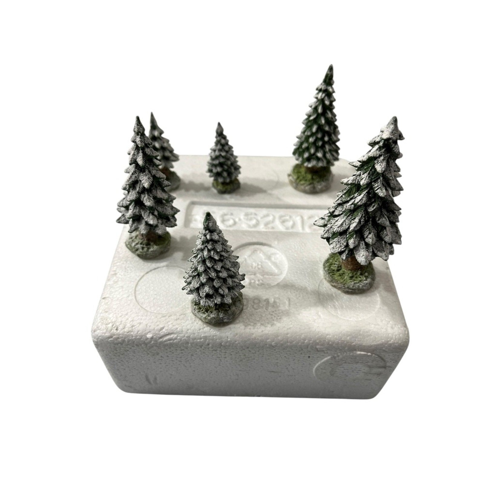Department 56 Village Snowy Evergreens Set of 6 Small Decorative Trees