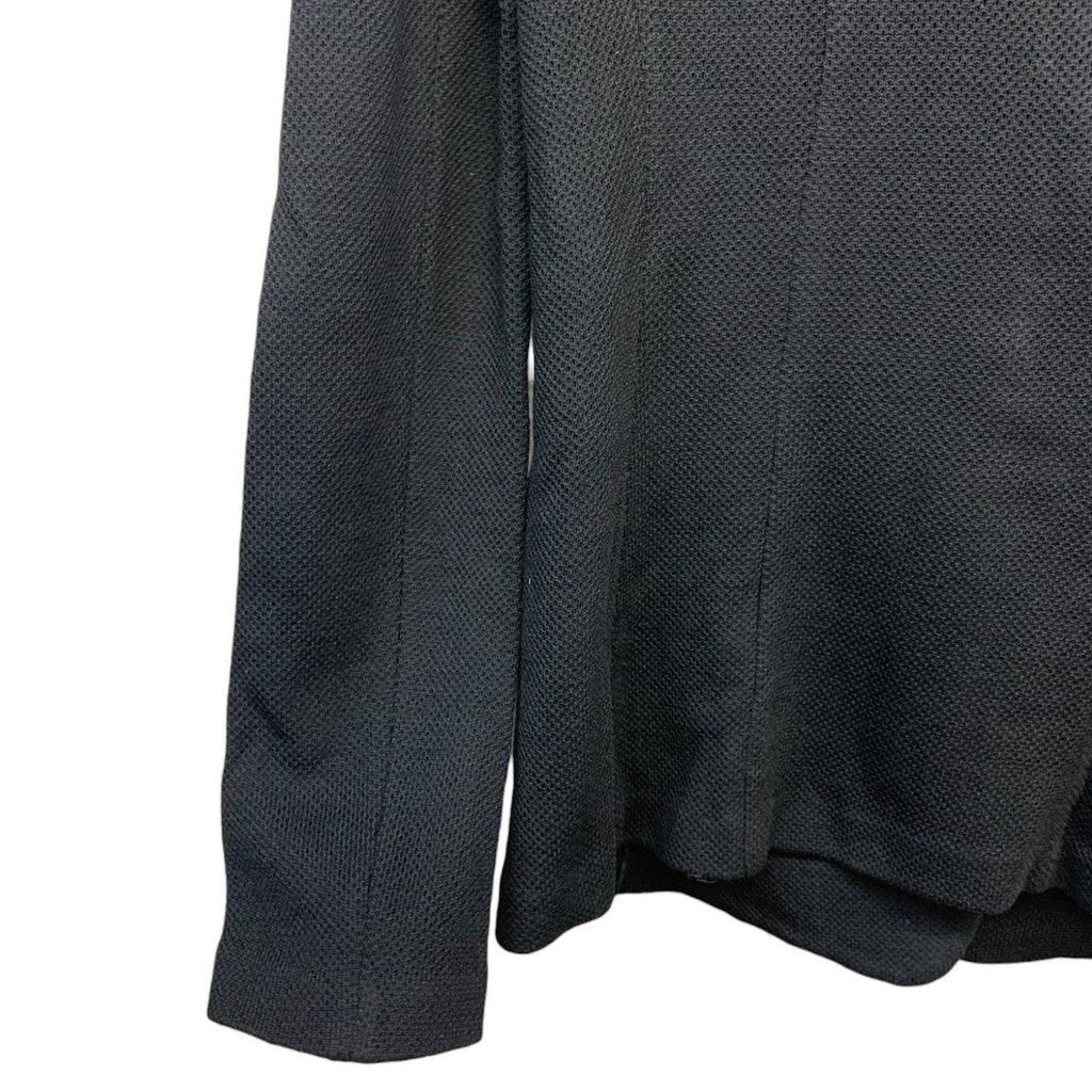 NWT St. John Caviar Black Blazer 2 Button Women's SZ 6