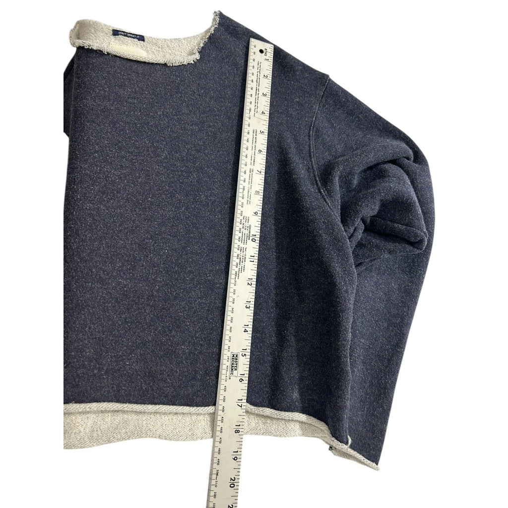 MOTHER The Cut Bubble Cropped Sweatshirt Coming In From The Cold XS grunge Edge
