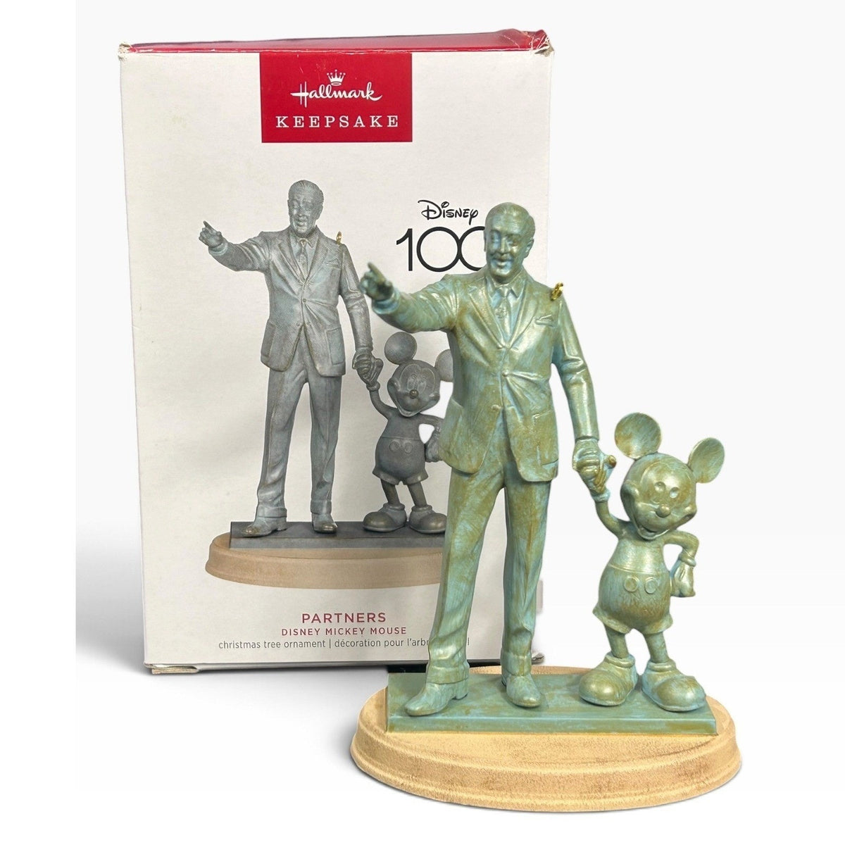 Hallmark Keepsake 2023 Disney 100 Partners Walt Disney Mickey Mouse Ornament