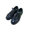Dr. Martens SPIN Black Patent Leather Low Top Lace Up Casual Women's Shoes SZ 7