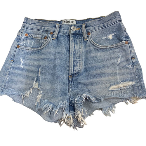 AGOLDE Parker Vintage Cut Off Short Swapmeet SZ XXS