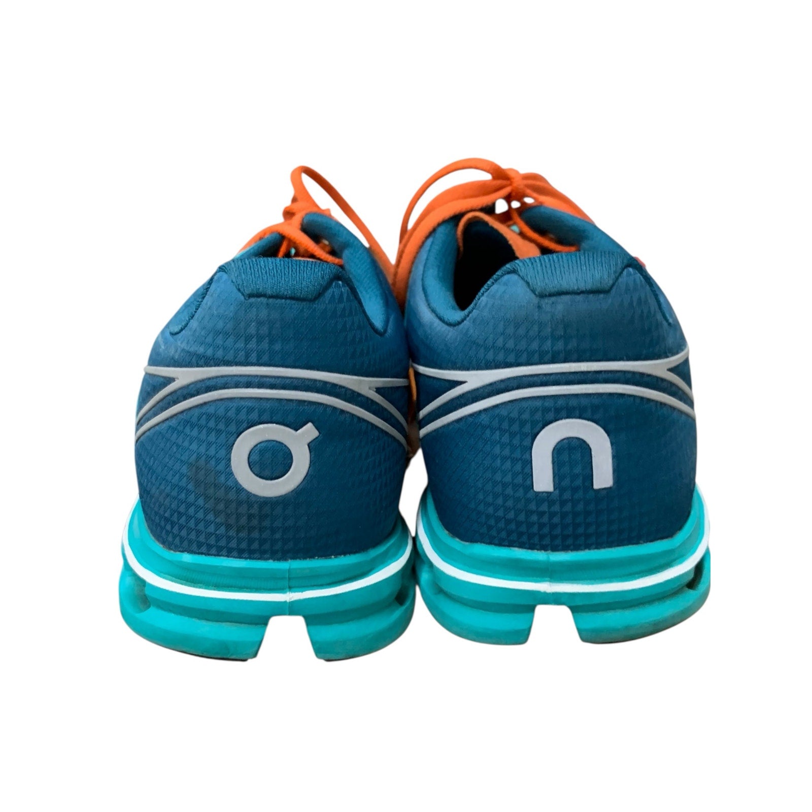 On Cloud 5 Atlantis Flame Blue Orange Swiss Engineered Women’s 9.5 Running