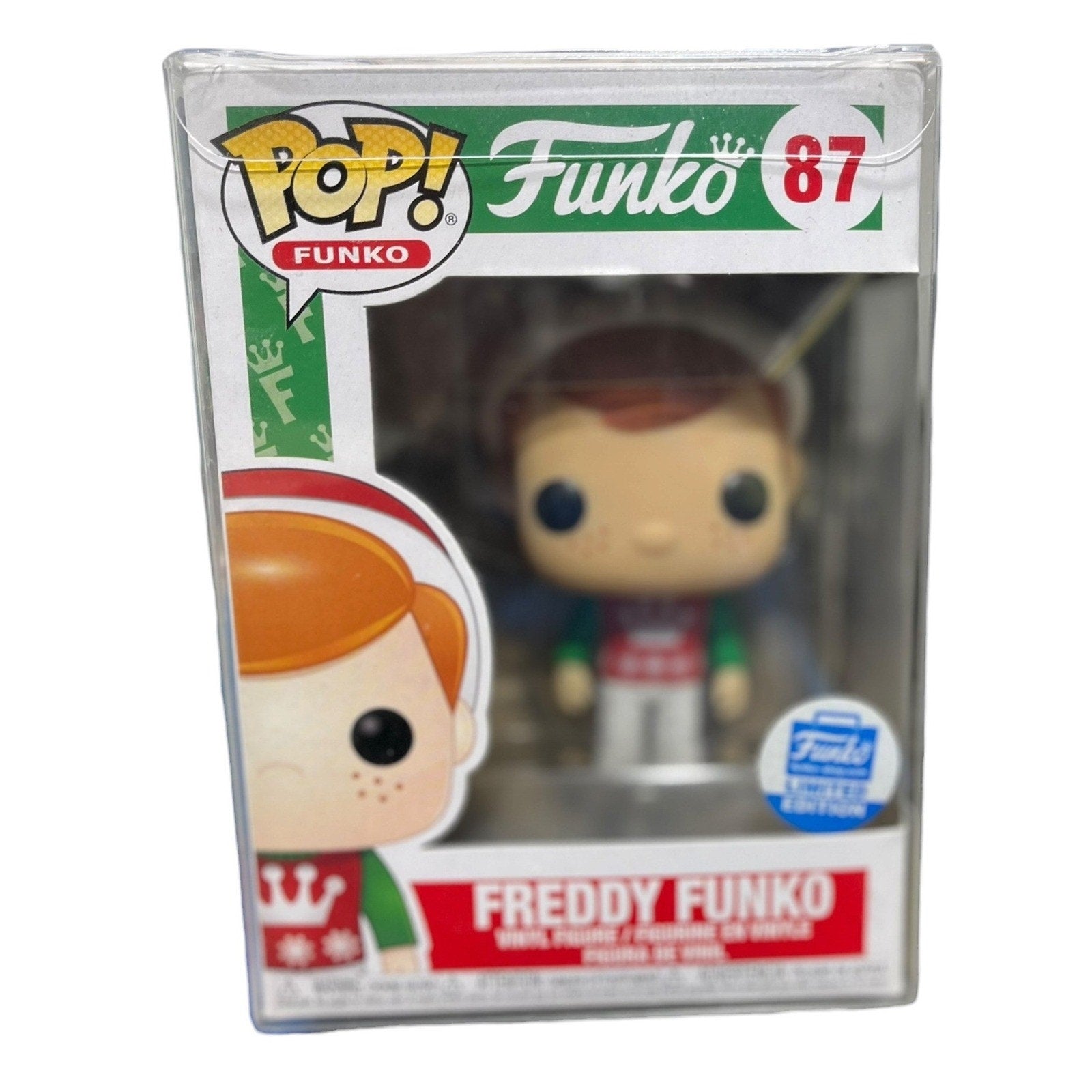 Funko Pop Freddy Funko Holiday Sweater 87 Funko Shop Limited Ed Vinyl Figure