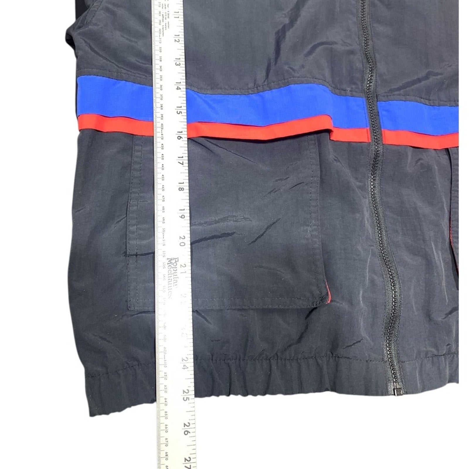 1998 US Open The Olympic Club Track Jacket Windbreaker Blue Red Black L