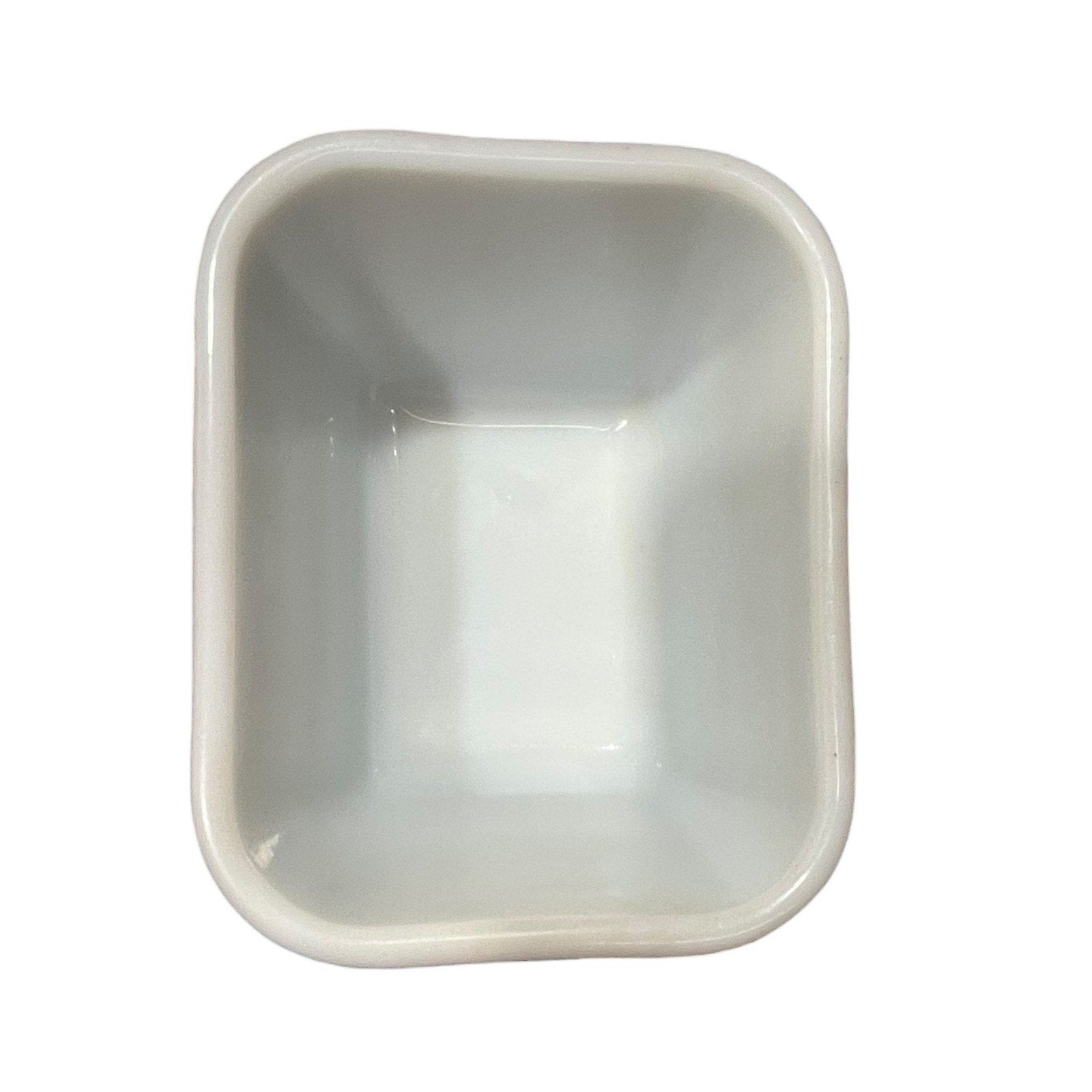 Vintage Pyrex 501-B Brown Refrigerator Dish 1.5 Cup Milk Glass Small Rectangular