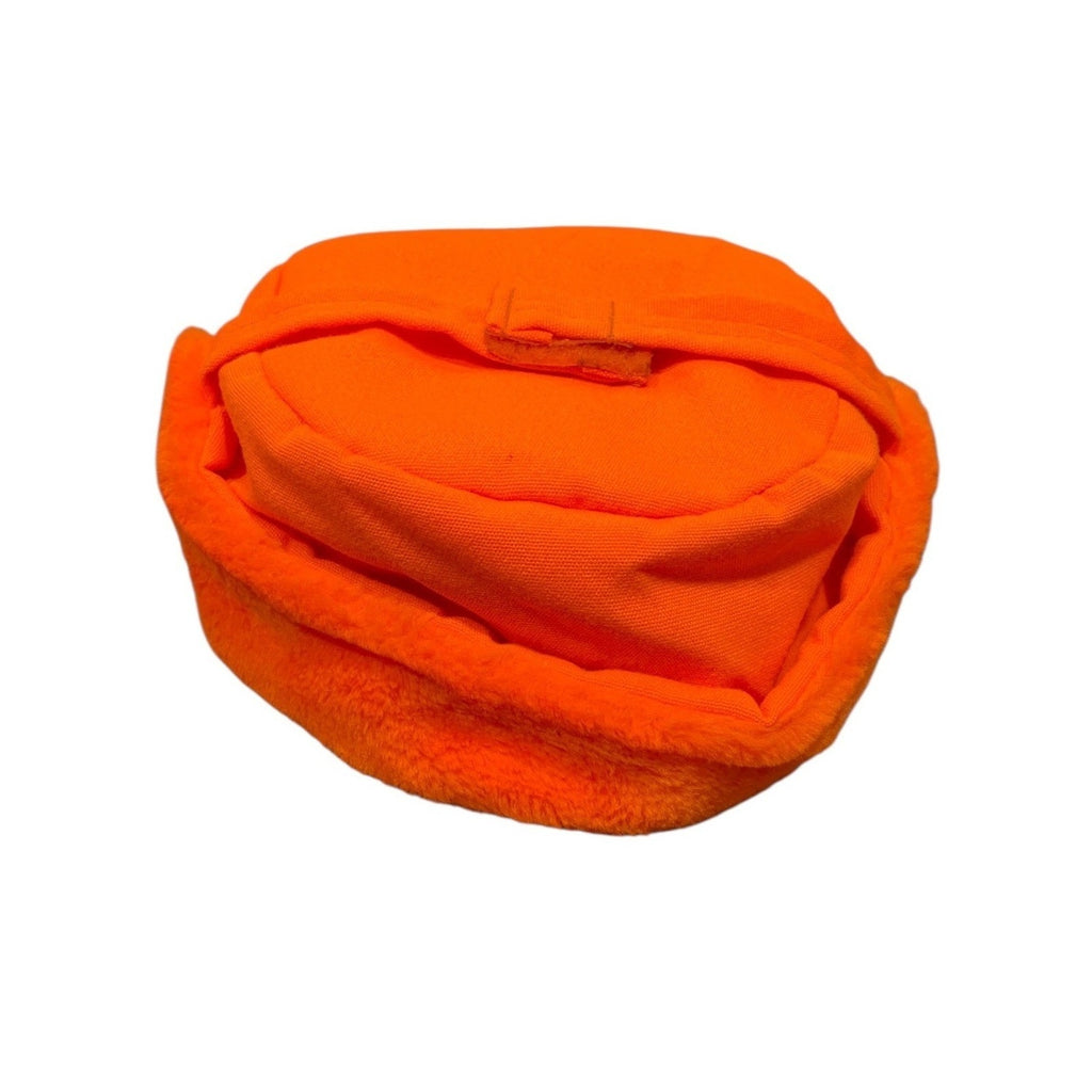 Cabelas Orange Trapper Hat with Ear Flaps Medium Winter Hunting