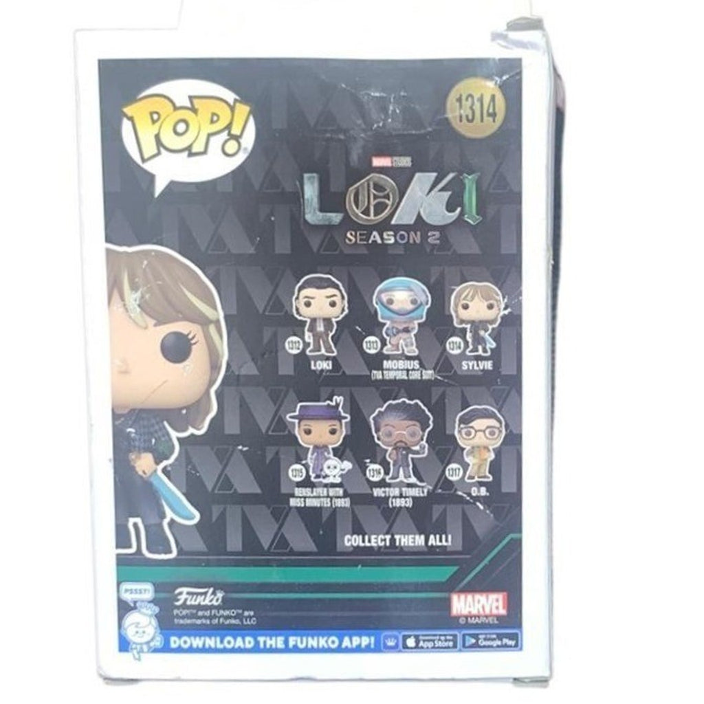 Funko Pop Marvel Loki Season 2 Sylvie 1314 Vinyl Bobblehead Figure MCU New