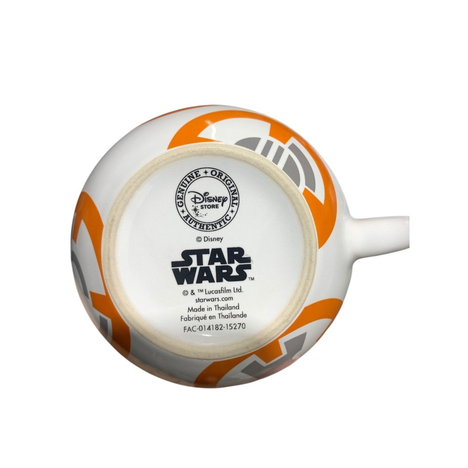 Star Wars BB 8 Mug Disney Store Authentic Ceramic Coffee Cup Collectible