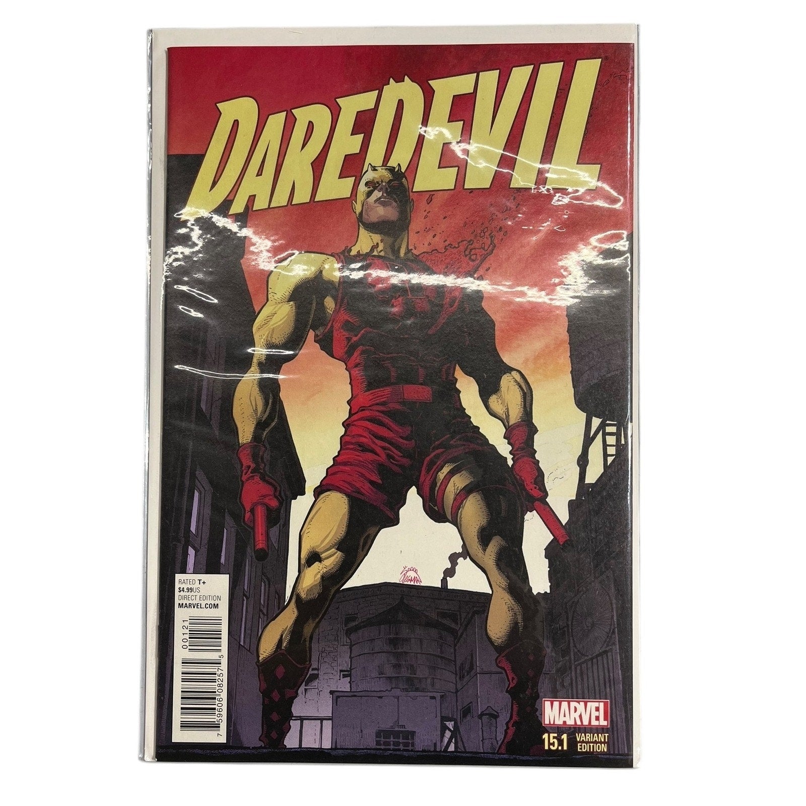 Daredevil 15.1 Variant Edition Marvel Comics Direct Edition Rated T 2019