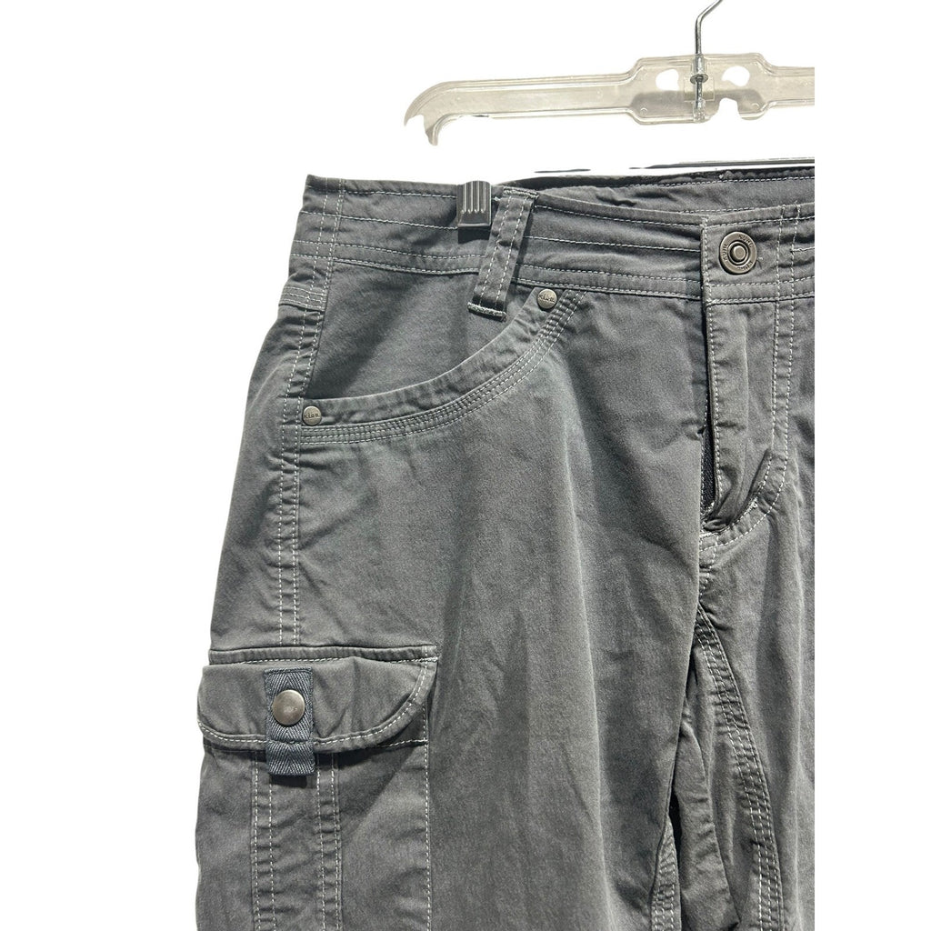 Kuhl Womens Cargo Shorts Gray Size 2 Hiking Outdoor Utility Gorpcore Tactical