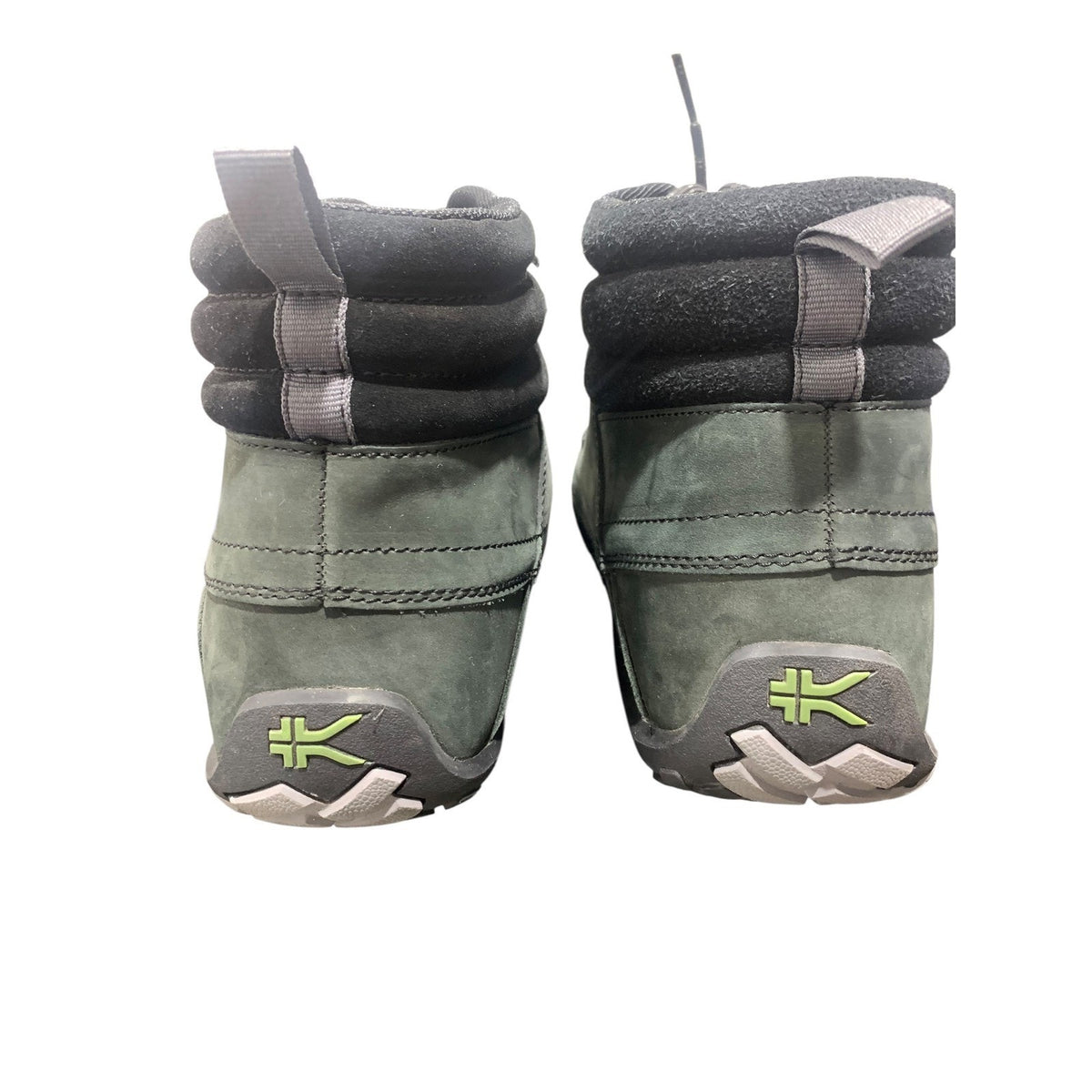 Kuru Quest Forest Green Nubuck Leather Orthopedic Hiking Boots Gorpcore Mens 13