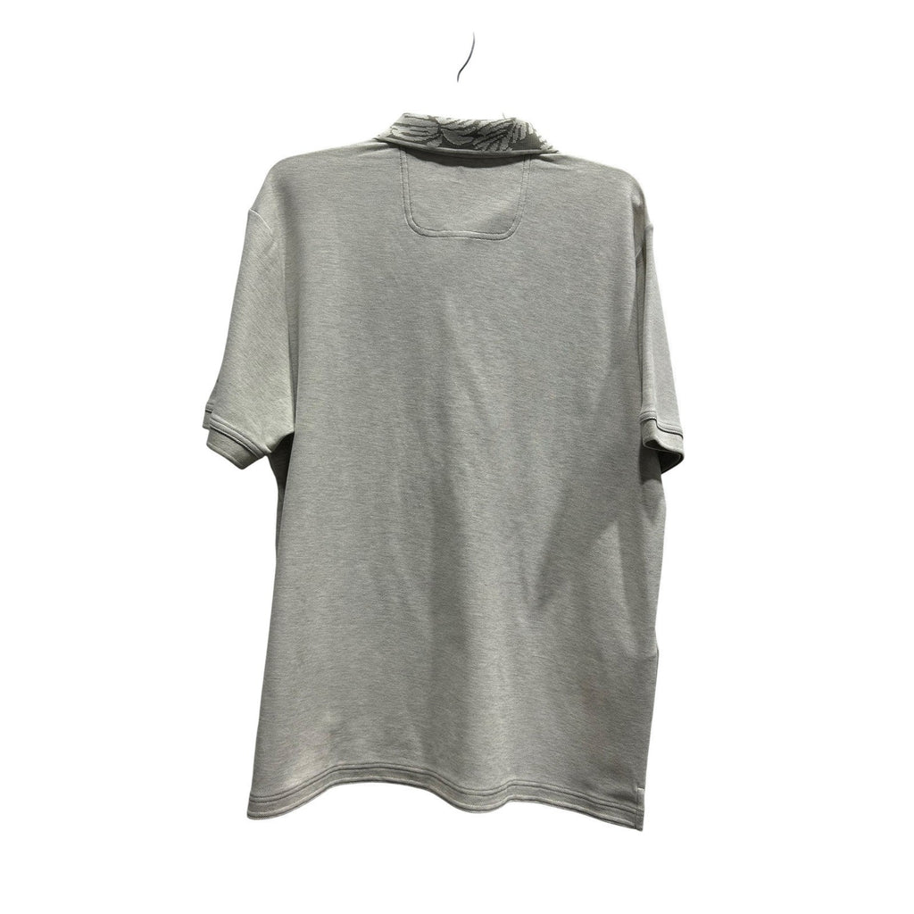 Tommy Bahama Men's Big & Tall Emfielder Palms IslandZone Polo Large grey casual