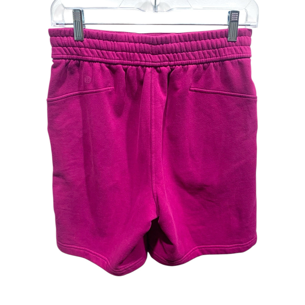 Lululemon Loungeful High-Rise Short 7" Magenta Purple SZ 4