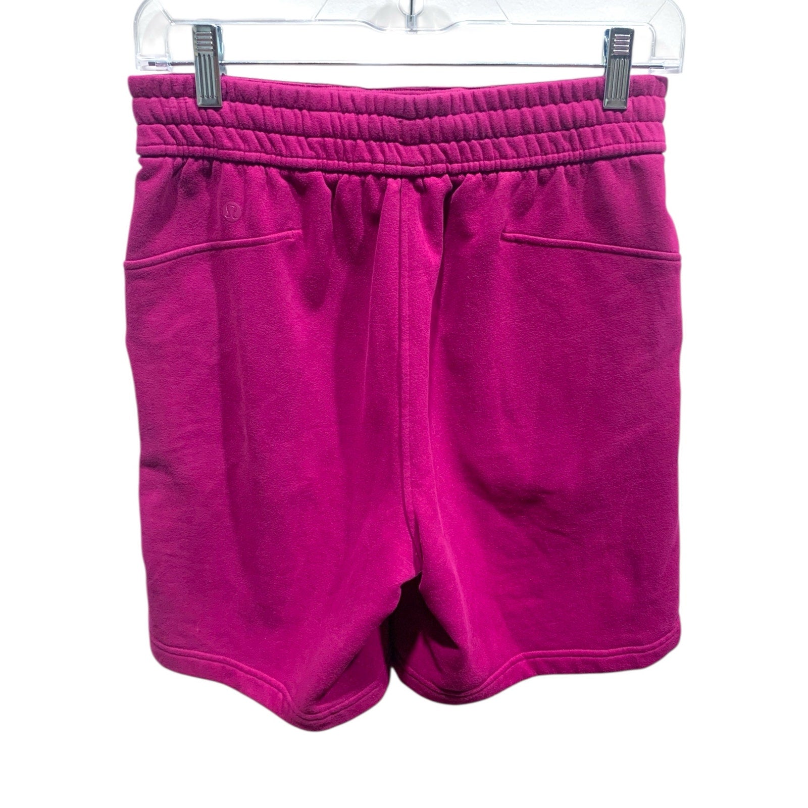 Lululemon Loungeful High-Rise Short 7" Magenta Purple SZ 4