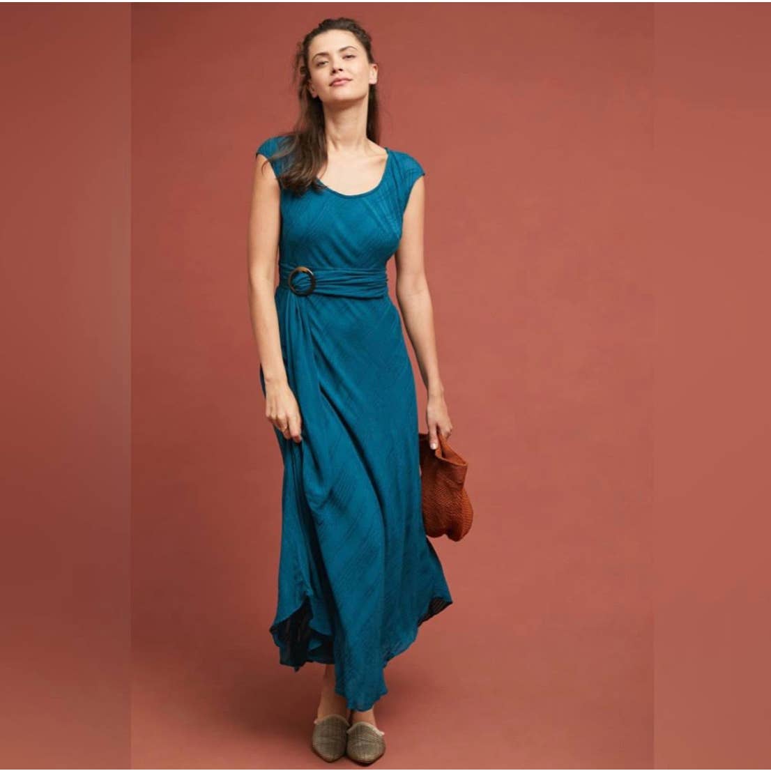 ANTHROPOLOGIE Guinevere Maxi Dress SZ 2