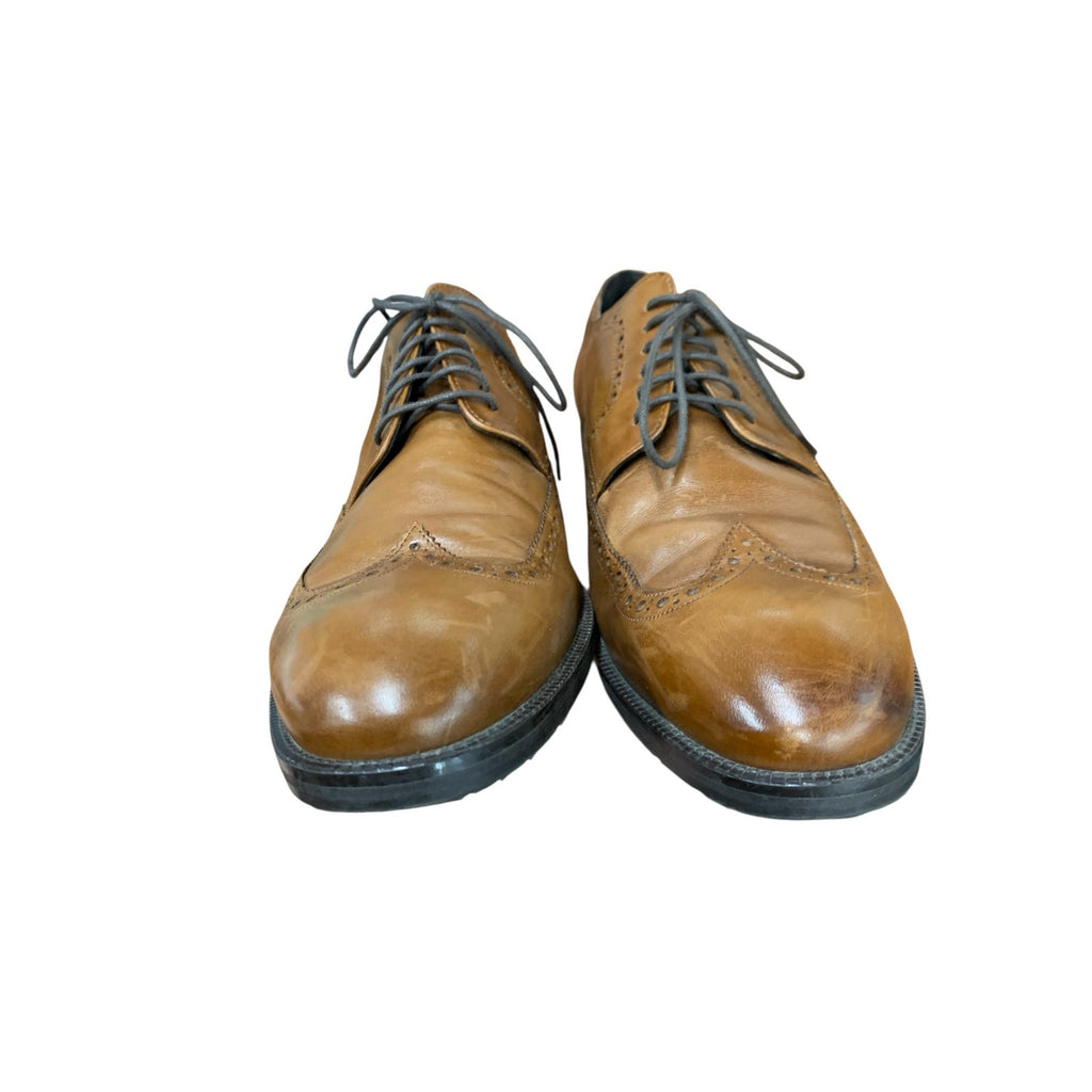 Cole Haan Modern Essentials Wingtip Oxfords SIZE 11 Brown British Tan