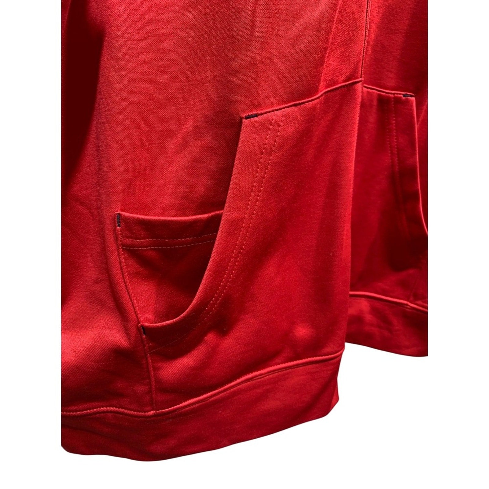 San Francisco 49ers Fanatics Red Full Zip Hoodie Mens 2XL NFL Jacket