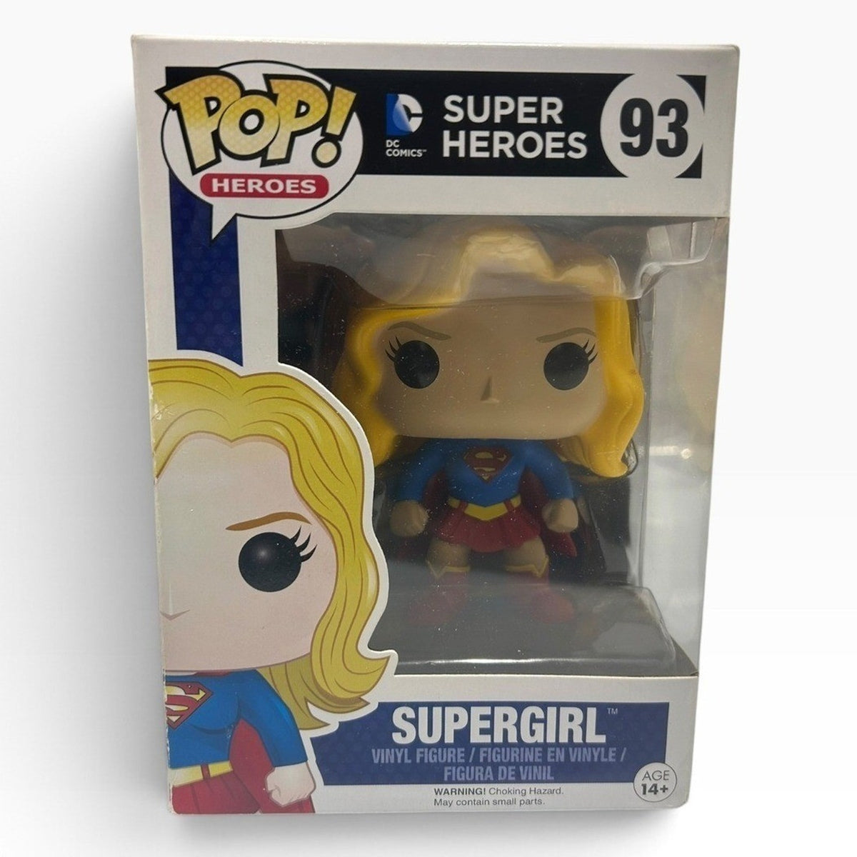 Funko Pop Heroes DC Comics Supergirl 93 Vinyl Figure Super Heroes Series New